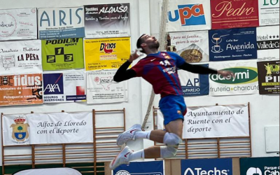 Gerard Osorio en un dels primers partits del playoff d'ascens | FC Barcelona